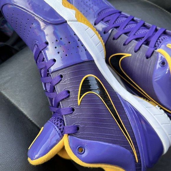 Size 12 - Nike Zoom Kobe 4 Protro x Undefeated Court Purple, Kyle Kuzma 2019